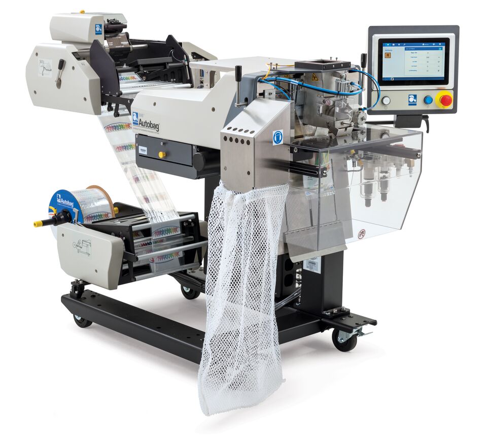 AUTOBAG 500 high-speed bagging machine with counting accessories